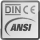 DIN- & ANSI standard