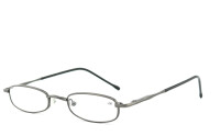 Reading glasses black-chrome +1,00 diottria