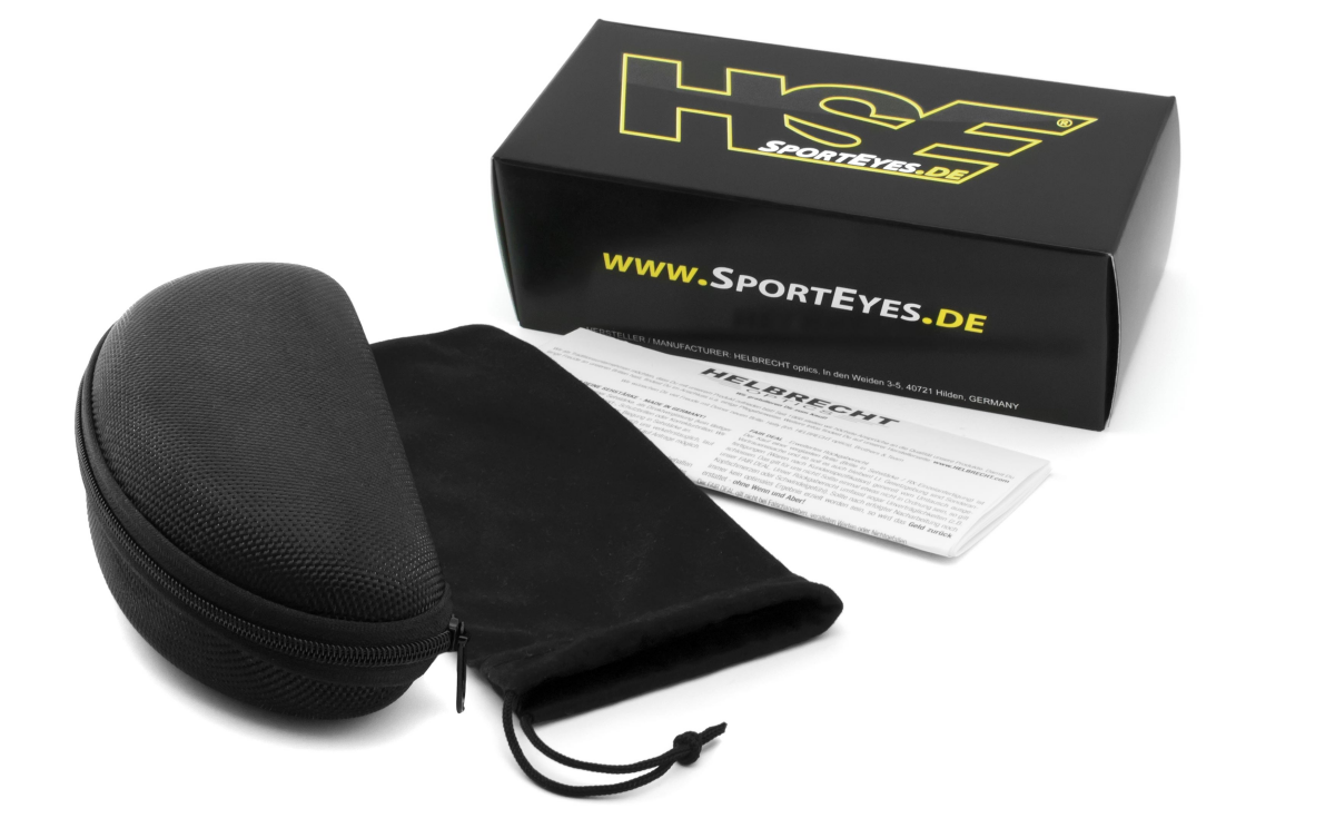 HSE SportEyes Sportbrille Sport-Sonnenbrille 2093gm-agrv laser green 