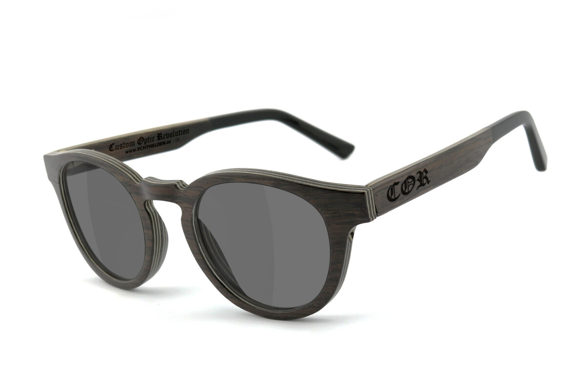 COR001 Holz Sonnenbrille - selbsttönend