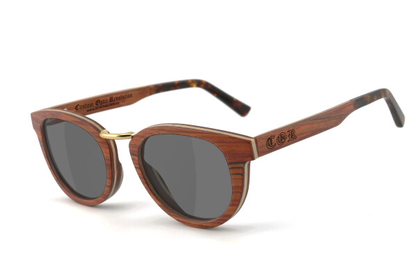 COR003 Holz Sonnenbrille - selbsttönend