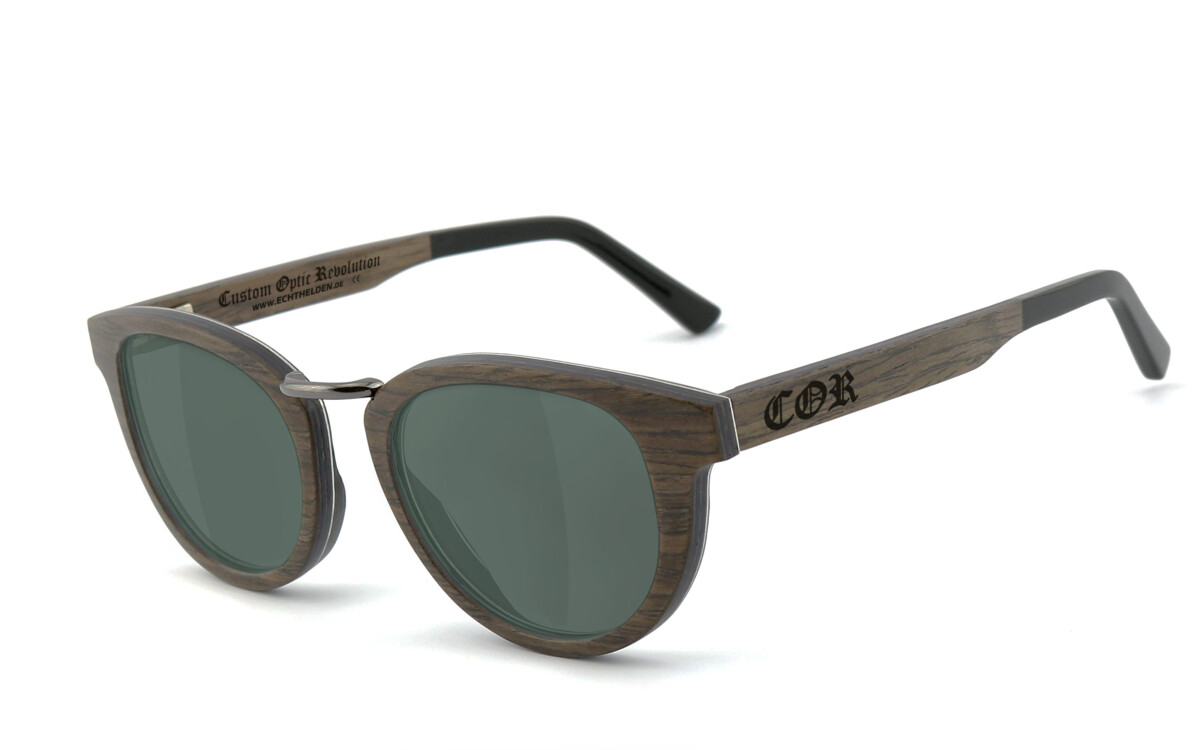 COR-004 Wooden sunglasses (polarisierend)
