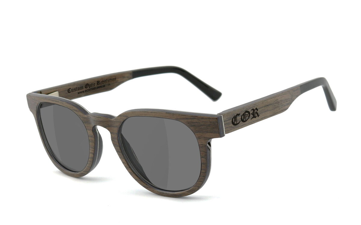 COR-005 Holz Sonnenbrille (selbsttönend)