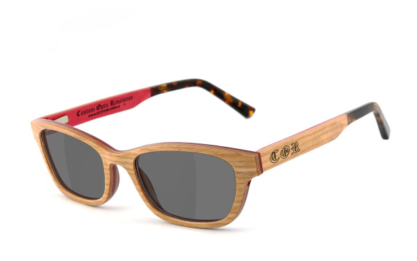 COR008 Holz Sonnenbrille - selbsttönend