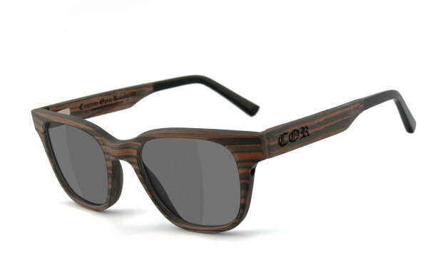 COR012 Holz Sonnenbrille - selbsttönend