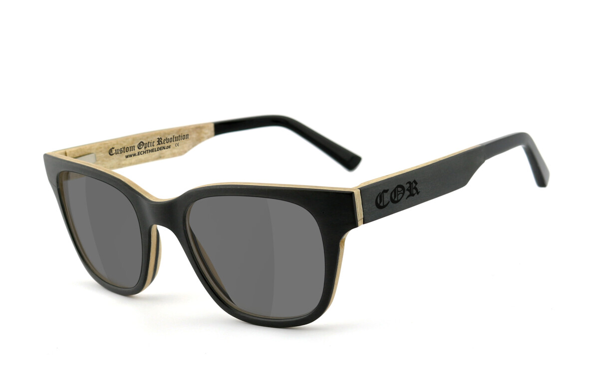 COR014 Holz Sonnenbrille - selbsttönend