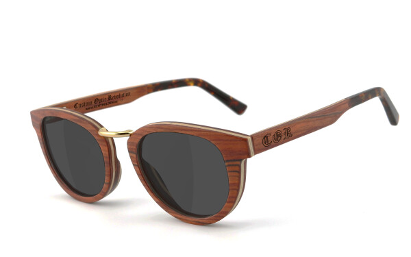 COR003 wood sunglasses