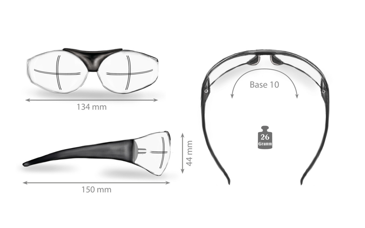 Helly Bikereyes moab 4 Bikerbrille Motorradbrille mit Bügel hoher Schutz 