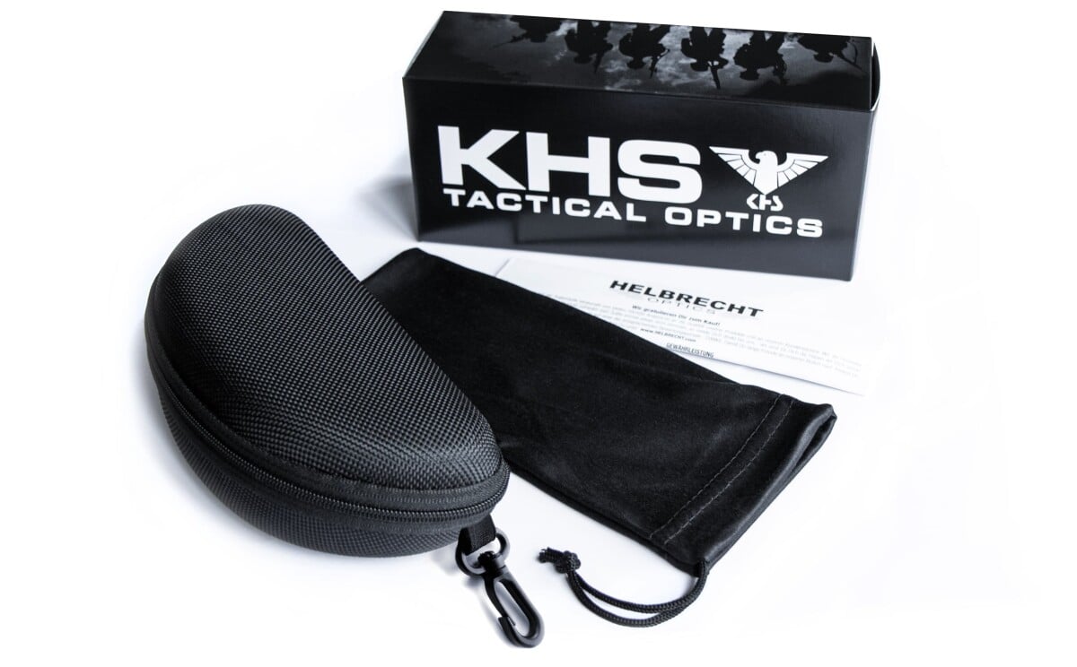 KHS | Taktische Brille, Ballistic Schutzbrille | SEHSTÄRKE möglich | KHS-105 (Polbrille)