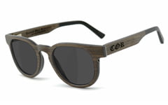 COR: COR005 Holz Sonnenbrille - smoke